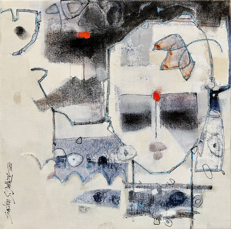Acrylic painting