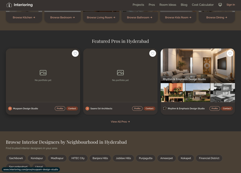 Interior design portfolio by [Seed] Modern Woodworks